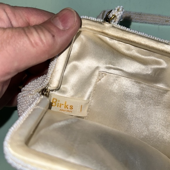 Vintage Birks made in Japan hand beaded glamours evening purse 👛 - Picture 4 of 7